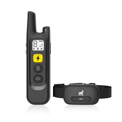 Collier Dressage Télécommandé Anti-Aboiement Gros Chien