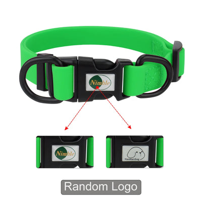 Collier PVC Réglable Imperméable Gros Chien