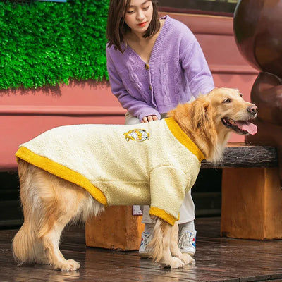 Manteau Sherpa Damier Grande Taille Gros Chien