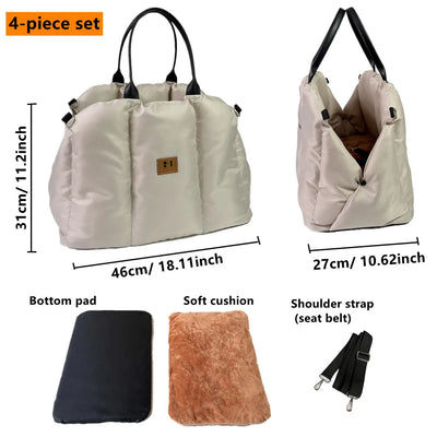 Siège Auto Sac de Transport Petit Chien Lavable 5 kg