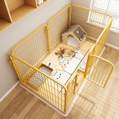 Parc pour Chien Modulable 120x60 cm Barrière d'Intérieur