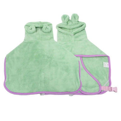 Peignoir à Capuche Super Absorbant pour Chien