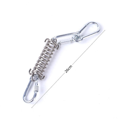 Spring Pole pour Gros Chien avec Ressort Inox et Corde