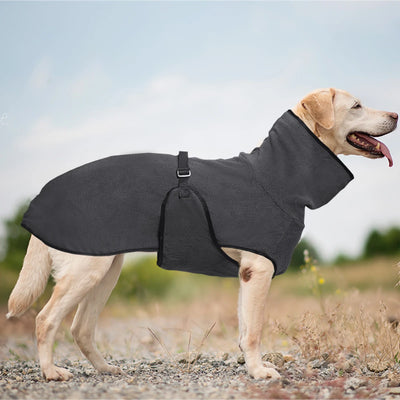 Manteau Thermique Chien Col Montant Sangle Réglable