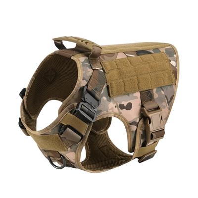 Harnais Tactique Chien Set Complet avec Pochettes Molle