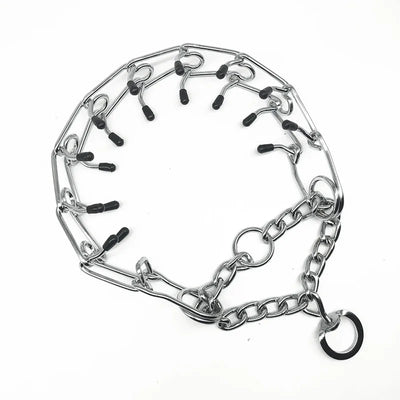 Collier Prong Acier Inox Gros Chien Dressage