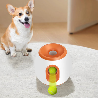 Lanceur de Balles Chien Automatique Portée Réglable