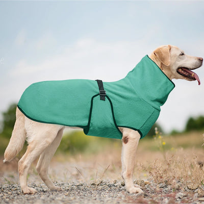 Manteau Thermique Chien Col Montant Sangle Réglable