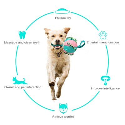 Balle Frisbee Pliable Indestructible Gros Chien