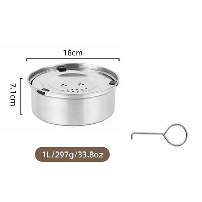 Gamelle Flottante Inox Anti-Éclaboussures Gros Chien