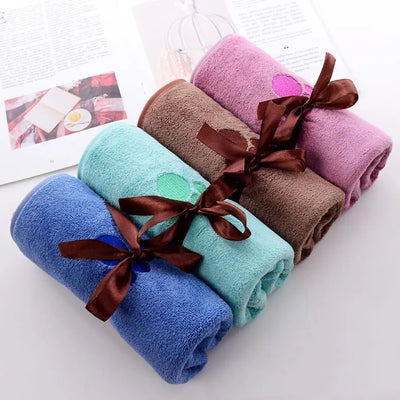 Serviette de Toilettage Microfibre Douce Chien