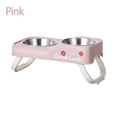 Gamelle Surélevée Double Inox Gros Chien