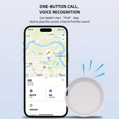 Traceur GPS Chien pour iPhone Ultra-Fin avec Attache