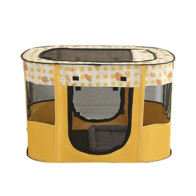 Parc pour Chien Pliable en Tissu 70 à 110 cm