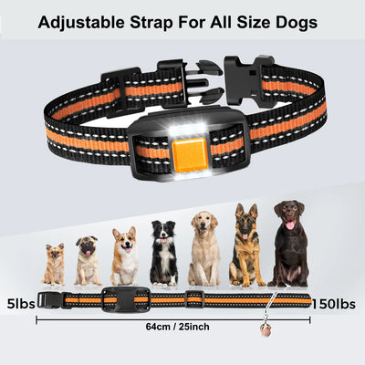 Collier Dressage 1640ft Étanche Choc Vibration Gros Chien