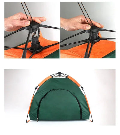 Tente pour Chien Automatique Étanche Niche Pliable de Camping