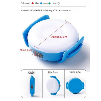 Lumière LED Clip pour Collier de Chien