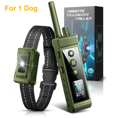 Collier Dressage 1000m 2 Chiens Lampe LED