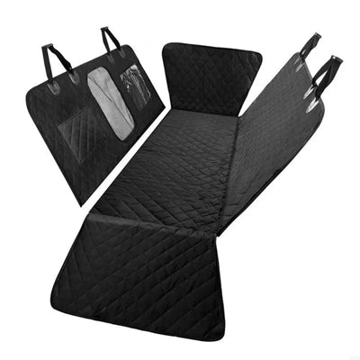 Hamac Voiture pour Chien Matelassé 4 en 1 Fenêtre en Maille