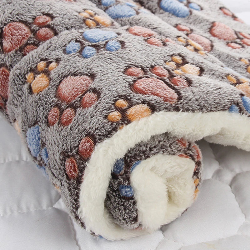 Coussin Chien Flanelle Epaisse Moelleux