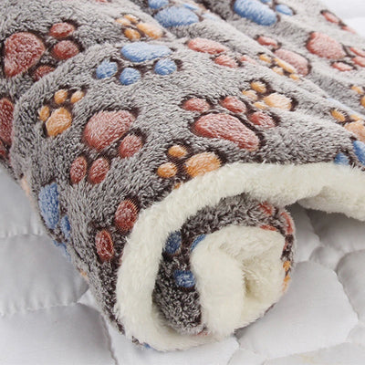 Coussin Chien Flanelle Epaisse Moelleux
