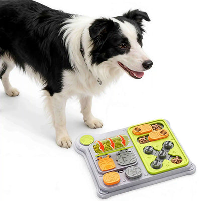 Jouet Puzzle Chien Niveau 2 Plateau Rectangulaire Friandises