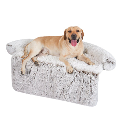 Canapé Apaisant Peluche Protège-Canapé Antidérapant pour Chien