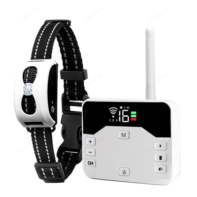Clôture Électronique 2-en-1 Gros Chien Sans Fil