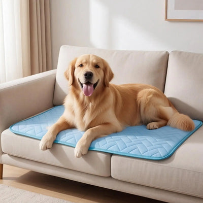 Tapis Rafraîchissant Chien, 5 Tailles de 30x40 à 100x150 cm