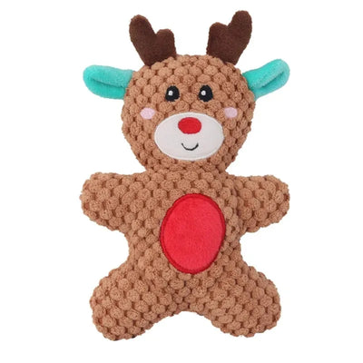 Peluche Donut de Noël Chien Mâcheur Lots de 3 et 5