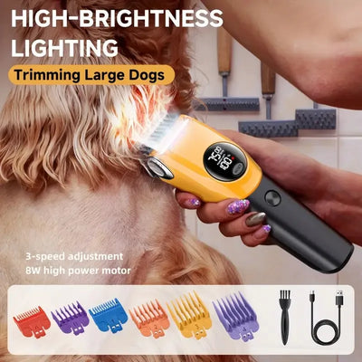 Tondeuse de Toilettage pour Chien Sans Fil 8 W
