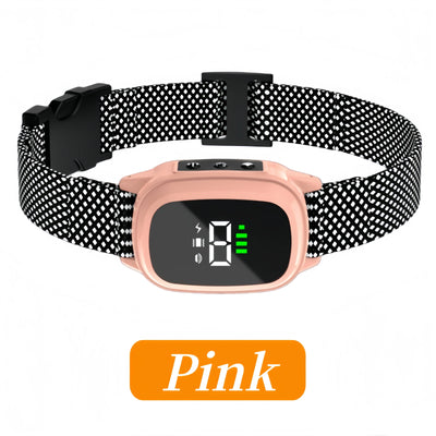 Collier Anti-Aboiement Automatique Rechargeable Gros Chien