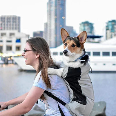 Sac à Dos de Transport Chien Réglable jusqu'à 28 kg