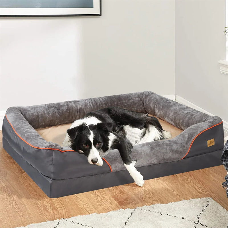 Canapé pour chien mémoire de forme - Gros-Chien.com