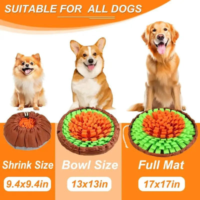 Tapis de Fouille Rond Pliable 44 cm pour Chien