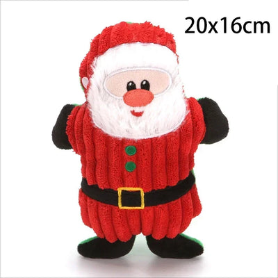 Jouet Peluche de Noël Couineur pour Chien