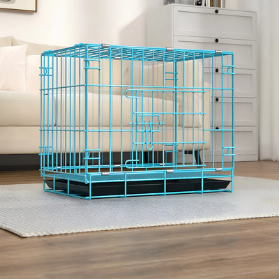 Cage pour Chien Métal Pliable Renforcée avec Plateau