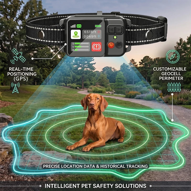Clôture Électronique Sans Fil pour Chien GPS Étanche IP67