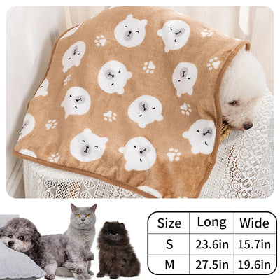 Couverture Moelleuse pour Chien Petit et Moyen Format