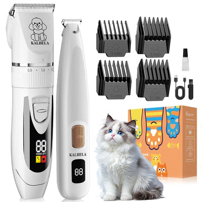Tondeuse de Toilettage pour Chien Sans Fil et Trimmer