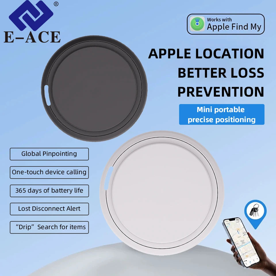 Traceur GPS Chien pour iPhone Ultra-Fin avec Attache