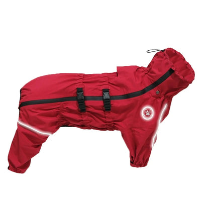 Manteau Pluie Réfléchissant Combinaison Gros Chien