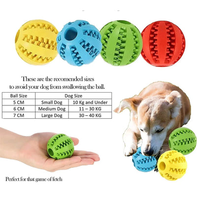 Jouet Indestructible Balle à Friandises à Mâcher 5-7 cm