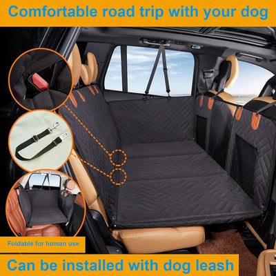 Protection Siège Voiture Chien avec Plateforme Extensible