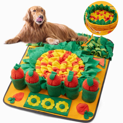 Tapis de Fouille Potager Carottes 70x50 cm Chien