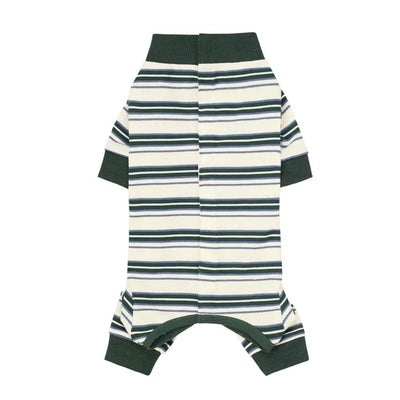 Pyjama pour Chien Rayé Combinaison Intégrale Grand Chien