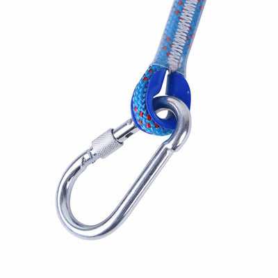 Spring Pole pour Gros Chien avec Ressort Inox et Corde