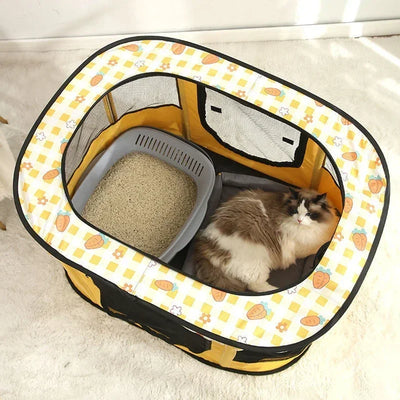 Parc pour Chien Pliable en Tissu 70 à 110 cm