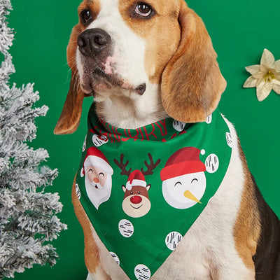 Bandana de Noël Triangulaire pour Chien