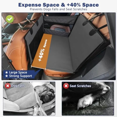Siège Auto Chien Rigide Extension de Banquette 50 kg